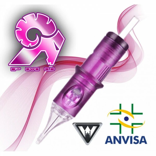 CARTUCHO ARIES PARA MAKE UP E TATUAGEM 03F-10 - (0,30mm)