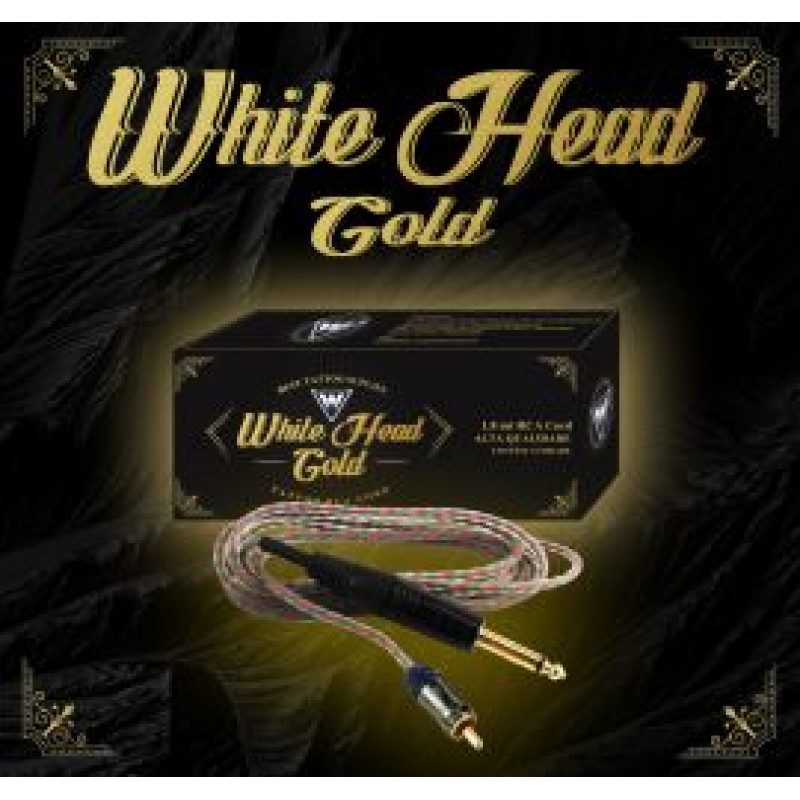 CABO RCA WHITE HEAD GOLD - COR: VERMELHO