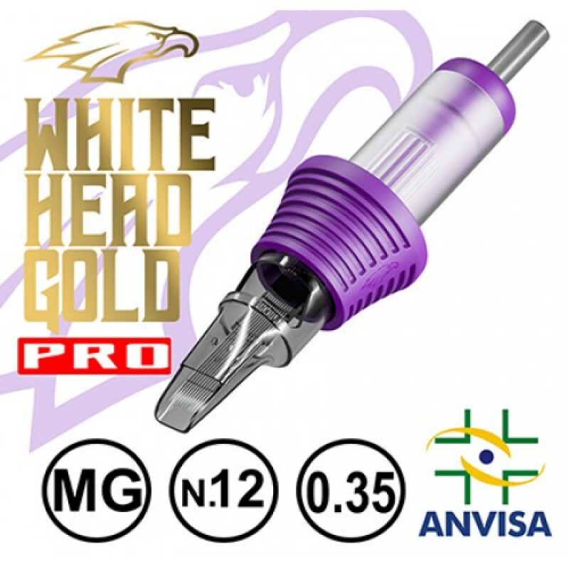 CARTUCHO WHITE HEAD GOLD PRO 07MG-12 (CX C/ 20 UNIDADES)