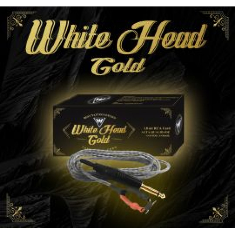 CABO CLIP CORD WHITE HEAD GOLD - COR: PRETO
