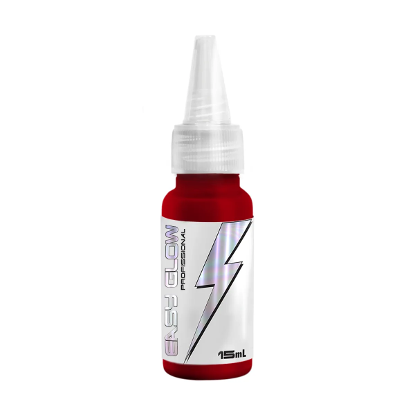 TINTA P/ TATUAGEM EASYGLOW COR: BLOOD RED - 30ML 