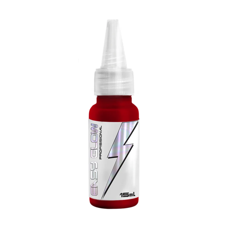 TINTA P/ TATUAGEM EASYGLOW COR: BLOOD RED - 30ML 