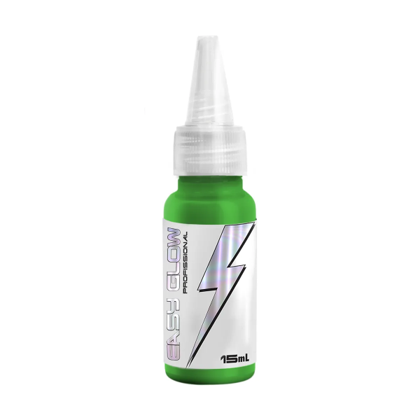 TINTA P/ TATUAGEM EASYGLOW COR: BRILLIANT GREEN - 30ML