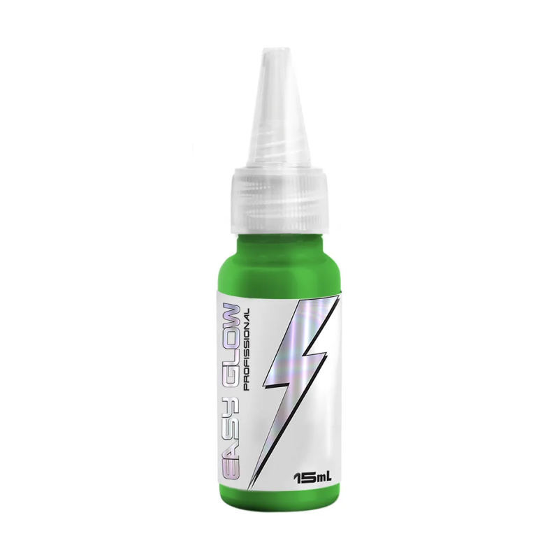 TINTA P/ TATUAGEM EASYGLOW COR: BRILLIANT GREEN - 30ML