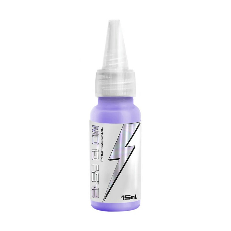 TINTA P/ TATUAGEM EASYGLOW COR: ELETRIC PURPLE - 30ML