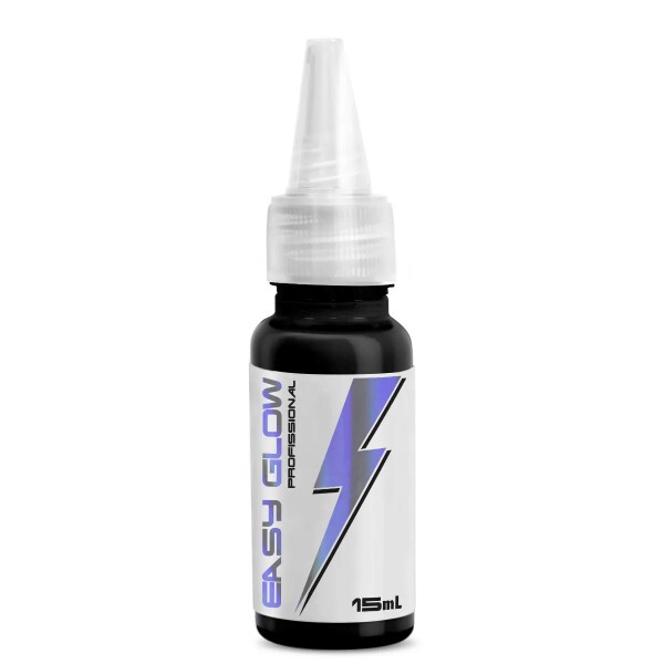 TINTA P/ TATUAGEM EASYGLOW COR: JET BLACK - 30ML