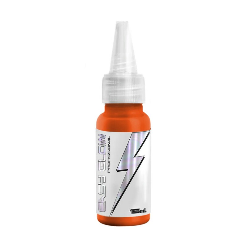 TINTA P/ TATUAGEM EASYGLOW COR: ORANGE - 30ML 
