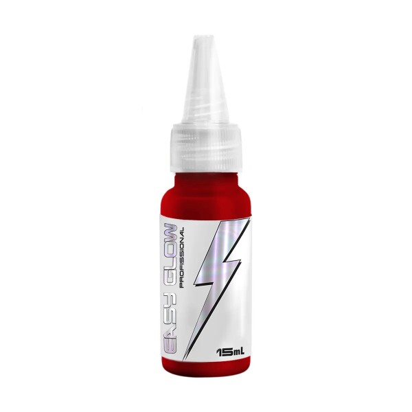 TINTA P/ TATUAGEM EASYGLOW COR: RED - 30ML 