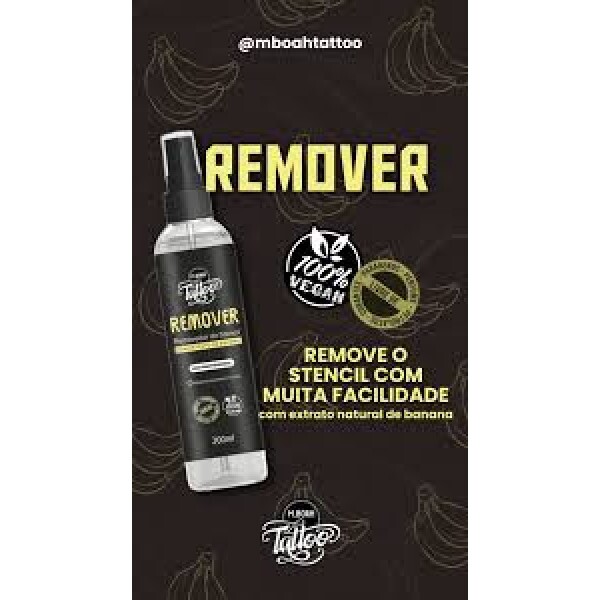 REMOVEDOR DE DECALQUE MBOAH - 200ML - 100% VEGANO REMOVEDOR DE DECALQUE MBOAH - 200ML - 100% VEGANO