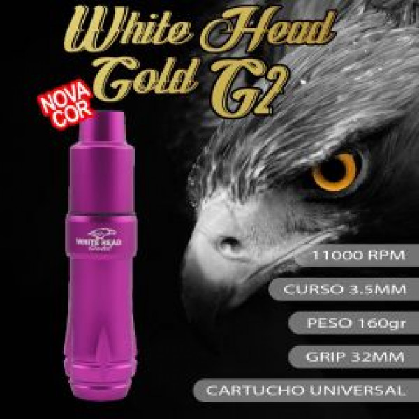 MAQUINA WHITE HEAD GOLD (G2) - PINK