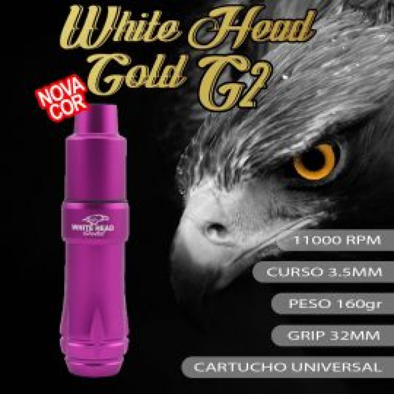 MAQUINA WHITE HEAD GOLD (G2) - PINK