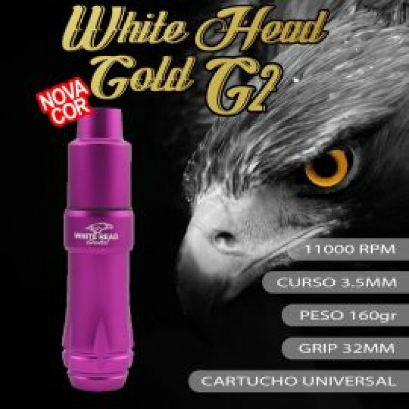 MAQUINA WHITE HEAD GOLD (G2) - PINK