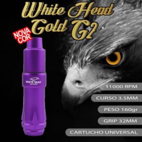 MAQUINA WHITE HEAD GOLD (G2) - PURPLE