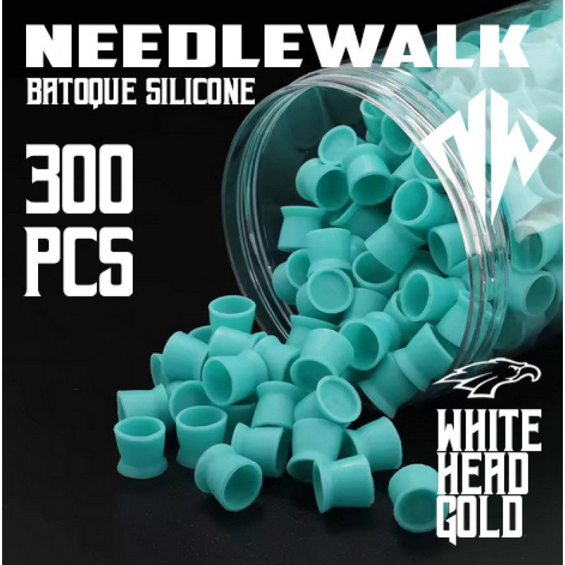 BATOQUE DE SILICONE NEEDLEWALK (VERDE)
