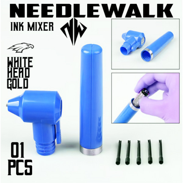 MISTURADOR DE TINTA COM 5 HASTES (AZUL) MISTURADOR DE TINTA COM 5 HASTES (AZUL)