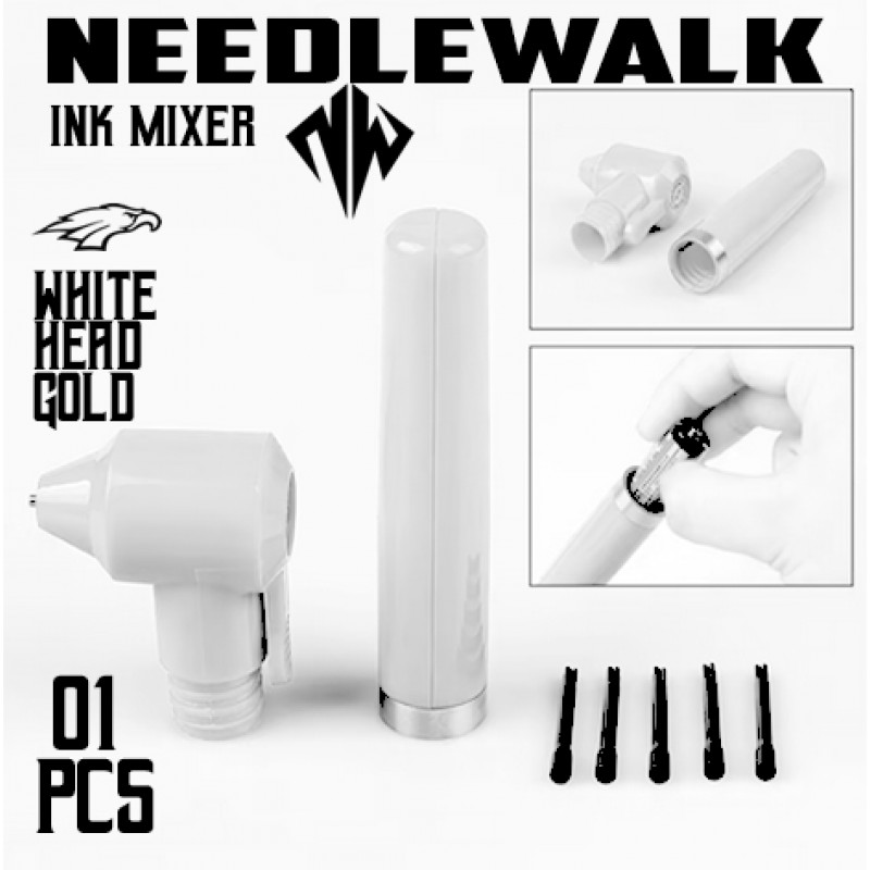 MISTURADOR DE TINTA COM 5 HASTES (BRANCO)