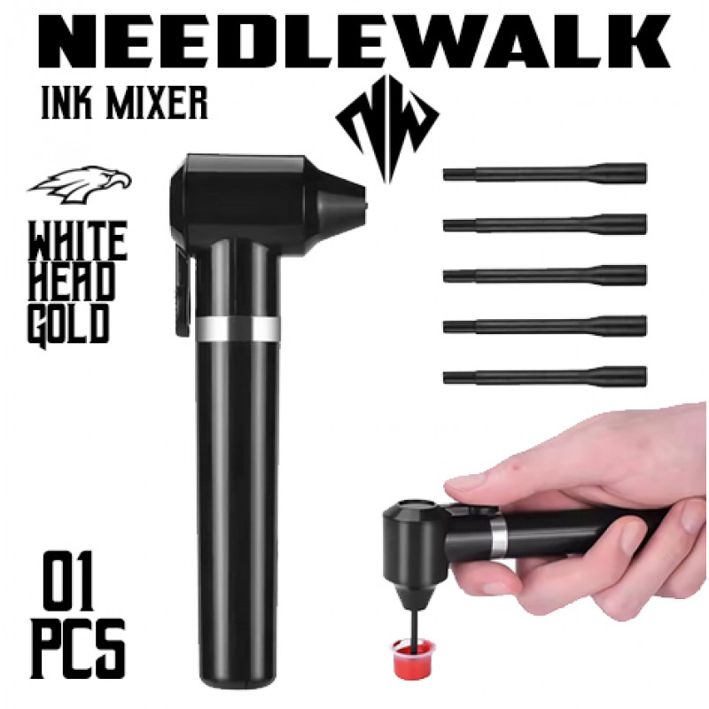 MISTURADOR DE TINTA COM 5 HASTES (PRETO)