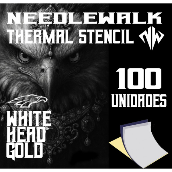 PAPEL STENCIL TERMICO PREMIUM NEEDLEWALK - CX 100 UNIDADES PAPEL STENCIL TERMICO PREMIUM NEEDLEWALK - CX 100 UNIDADES