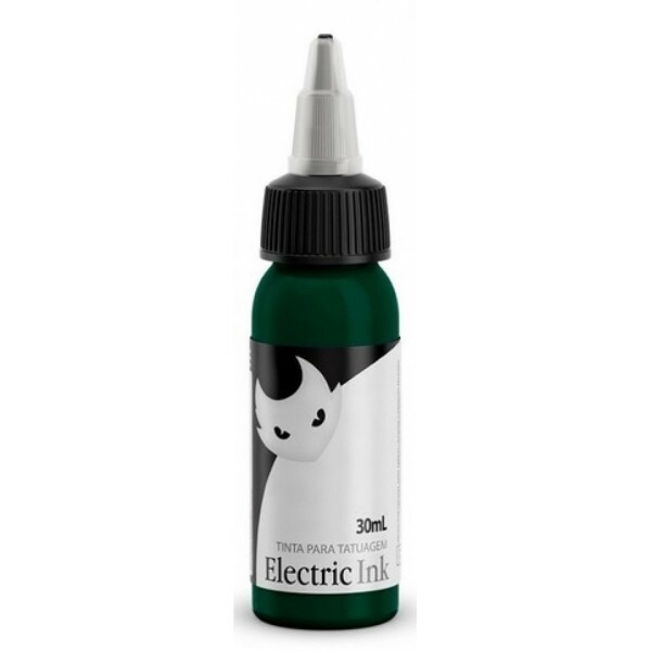 TINTA P/ TATUAGEM ELECTRIC INK COR: VERDE ESMERALDA 2 - 30ML