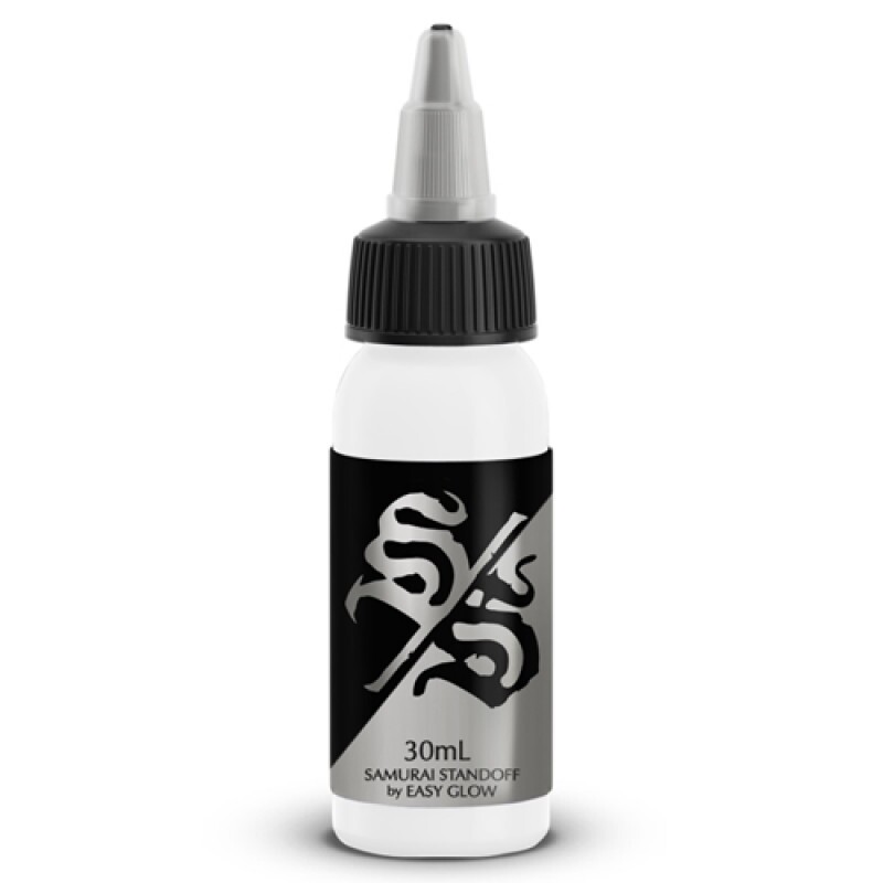 TINTA P/ TATUAGEM EASYGLOW WHITE STANDOFF - 30 ML (SAMURAI STANDOFF)