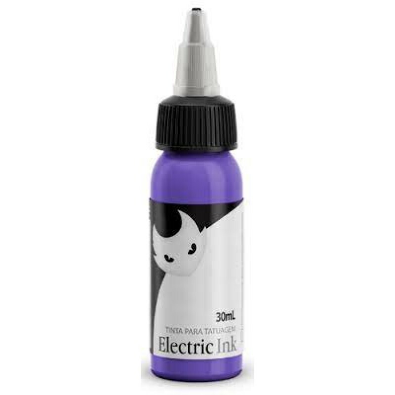 TINTA P/ TATUAGEM ELECTRIC INK COR: UVA - 30ML