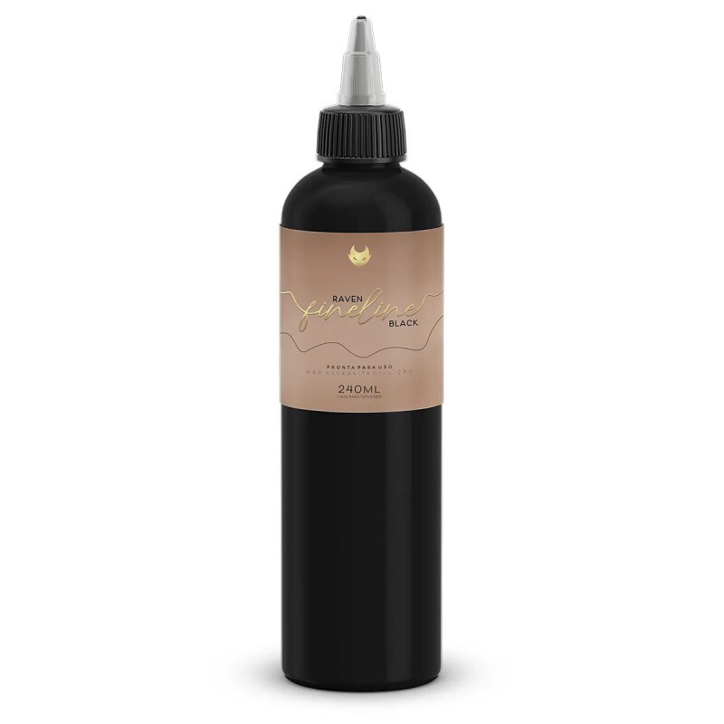 TINTA ELETRIC INK EASYGLOW FINE LINE RAVEN BLACK - 240ML