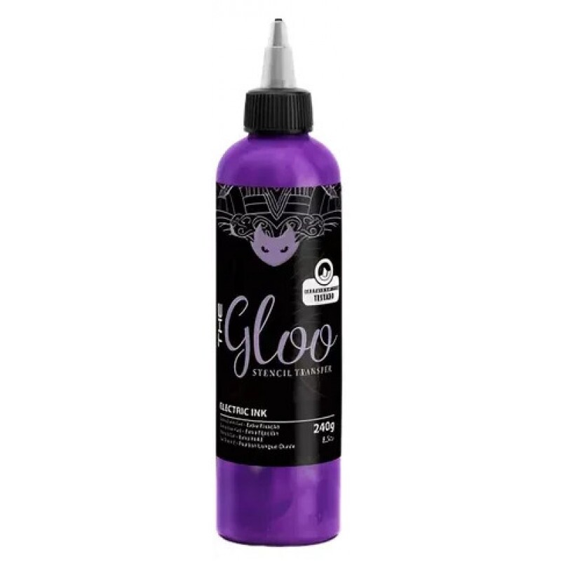 TRANSFER STENCIL ELETRIC INK - THE GLOO - 240ML