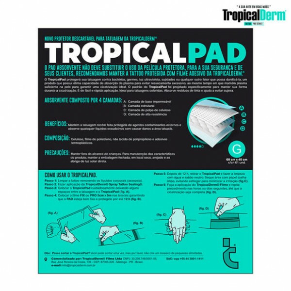 PROTETOR HIGIENICO TROPICALPAD GDE 01UN